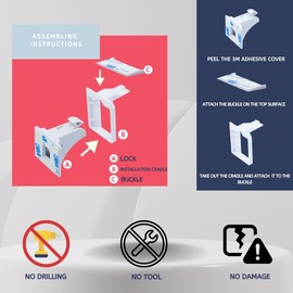 Child safety magnatic cabinet lock baby proofing Cabinets & Drawers – No Drilling, Easy Installation, Strong Hold – 12 Locks + 2 Keys