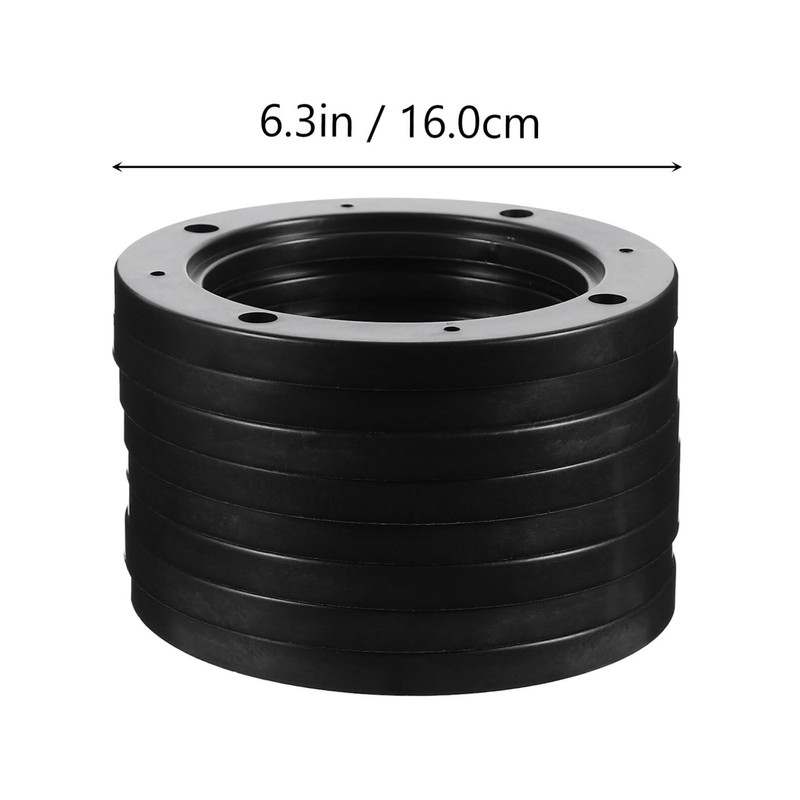 VICASKY 4pairs Auto Speaker Adapter Rings Speaker Spacers for Car