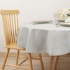 Eternal Beauty Round Tablecloth 150cm Wrinkle Free Washable Polyester Table