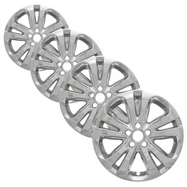MotorUp America 17 inch Chrome ABS Wheel Skins Set Compatible with 2015-2016 Chrysler 200 Limited, LX, S, C & Impostors for 2511 Wheel Series