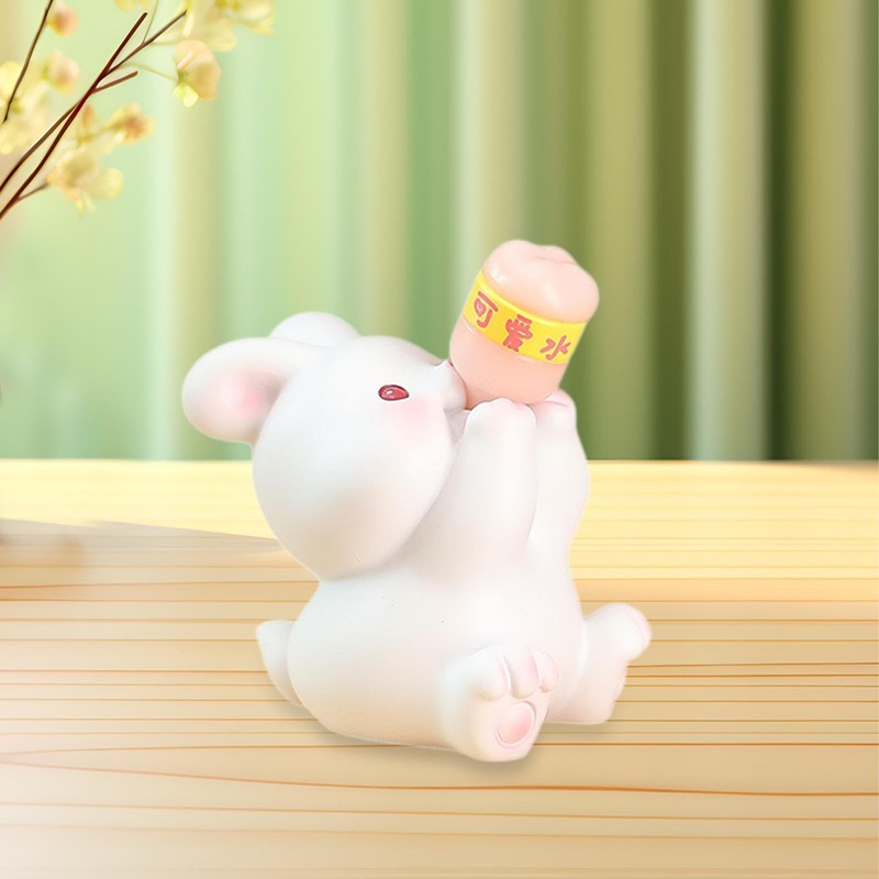 WeiLaiKeQi Animal Figurine for Home Decor Small Collectible for Office
