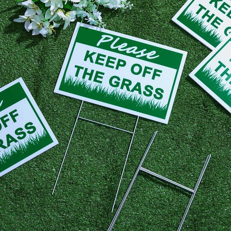 Juexica 2 Pcs 8 x 12 Inch Please Keep off