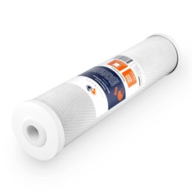 Aquaboon 5 Micron 20 x 4.5 Water Filter Cartridges Set of 2, Whole House Water Filter Replacements for 2-Stage Sediment & Chlorine, Odors Reduction