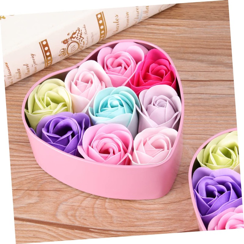 Mikinona Flower Soap Rose Petal Unique Mother's Day Present Elegant