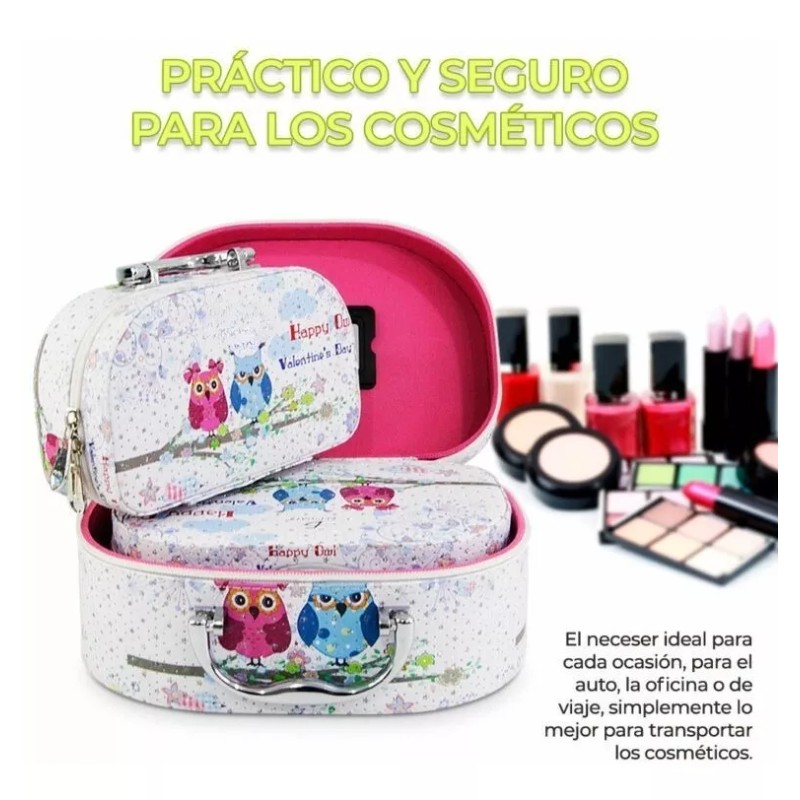 EG Kit De 3 Cajas Para Cosméticos Y Maquillajes