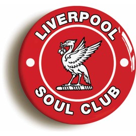 Ozorath LIVERPOOL NORTHERN SOUL CLUB BADGE BUTTON PIN (1inch/25mm diameter) KEEP THE FAITH