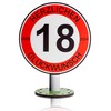 DARO Design - 2024 - Traffic Sign 18 Years Congratulations