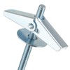 NAMYEUT 30 PCS M5 Plasterboard Ceiling Hook, Carbon Steel Wing