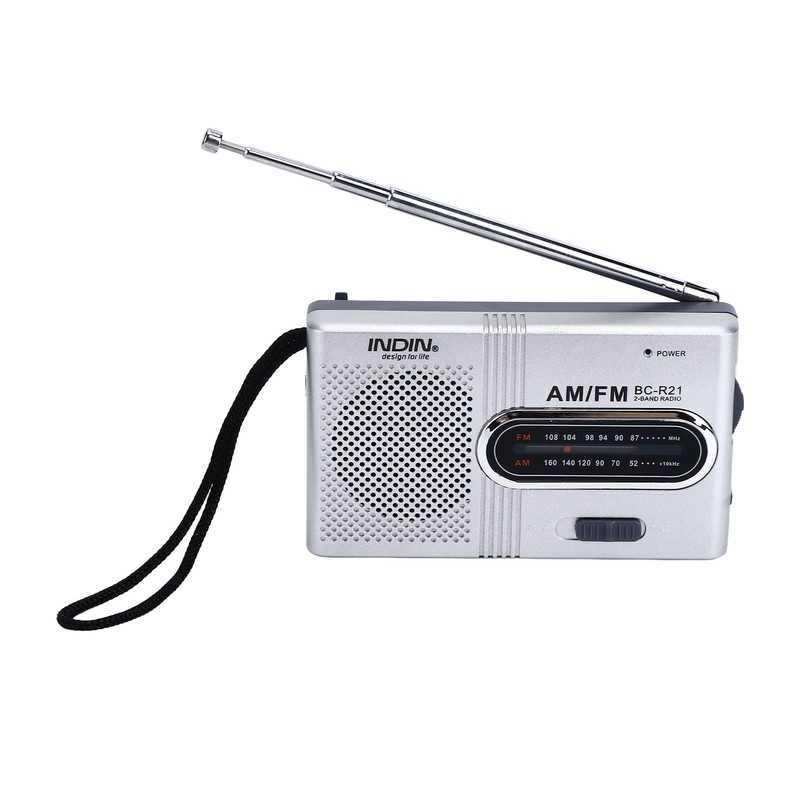 Portable Pocket Radio Mini Radio Player AM FM Compact Radio