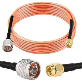 MOOKEERF SMA Male to N Male Cable 10ft RG316 SMA to N Cable 50 Ohm for WiFi Router,GPS Receiver,Antenna,Signal Booster etc