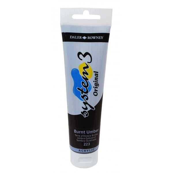 Daler Rowney System 3 Original Acrylic Paint 150ml Tubes -