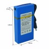 Super Polymer Rechargeable Li-ion Battery Pack DC 12V 9800mah DC1298A