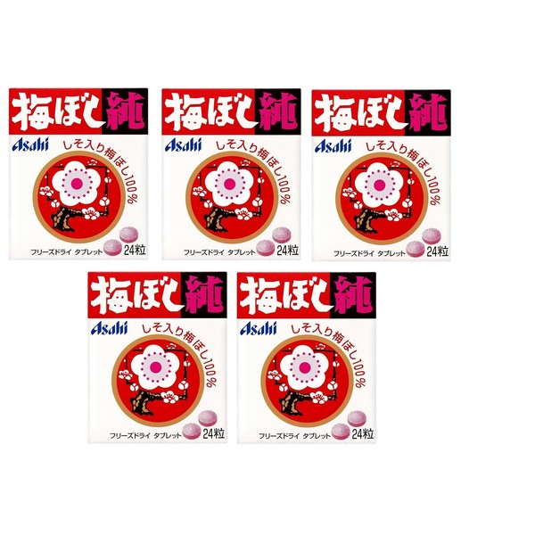 Asahi Group Food Pure Umeboshi 24 Pastilles x 10 Pieces