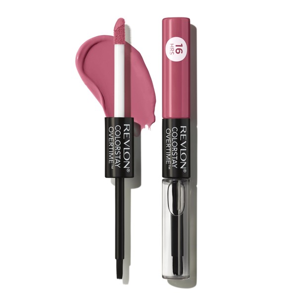 REVLON Revlon Liquid Lipstick with Clear Lip Gloss, ColorStay Overtime