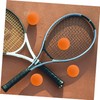 Hohopeti 4 Pcs High Elasticity Squash Racket Balls Rubber for