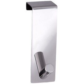 Gedy 2125-13 Single Door Hook, 0.3" L x 1.75" W, Chrome
