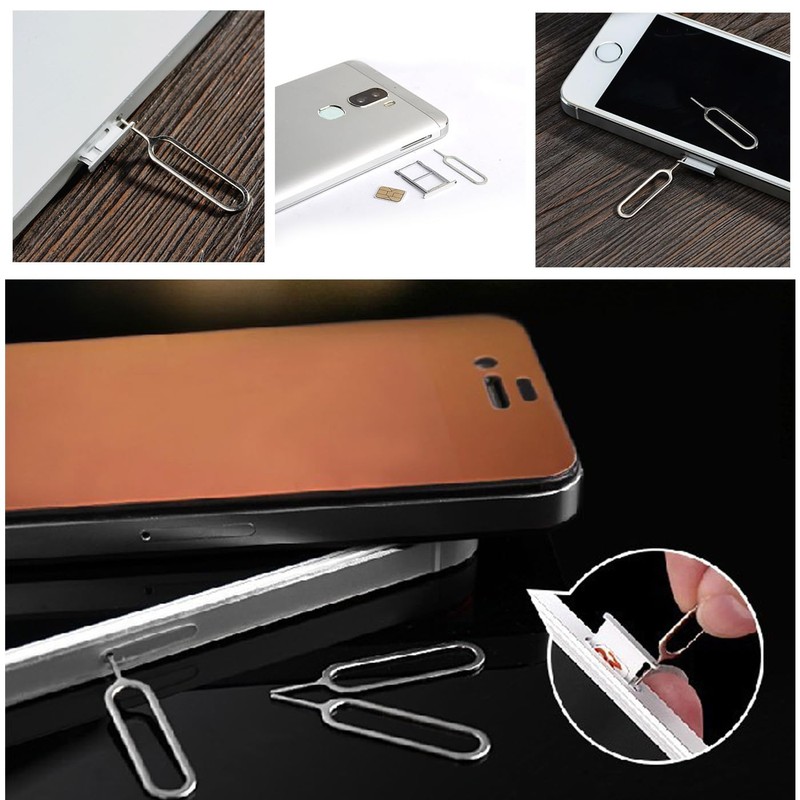 HUIKKJP 3-Piece Set SIM Card Release Pin Removal Pin Extractor