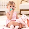 Munchkin Sili-Soothe & Teethe, Silicone Pacifier & Teether, 2 Pack,