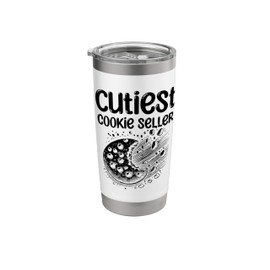 Cutiest Cookie Seller Cookies Baking Bake Baker Biscuit Stainless Steel Insulated Tumbler