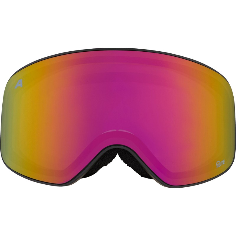 ALPINA FERNIE Q-LITE Mirrored Ski Goggles for Children, Contrast Enhancing