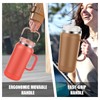 Cafezi Half Gallon Insulated Water Jug, Stainless Steel with Flip