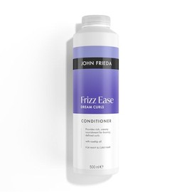 John Frieda Dream Curls Conditioner 500ml. Curly Hair Conditioner with Frizz Ease Care for Soft Definition, Wavy Hair Support and Smooth Feel