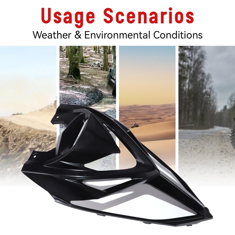 Raptor 700 700R Front Fascia Radiator Cover Hood for Yamaha