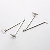 OioTuyi Pack of 2 flap holders, flap hinge, all-metal folding