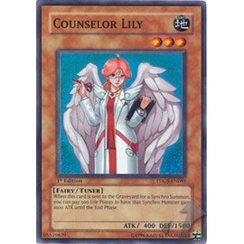 Yu-Gi-Oh! - Counselor Lily (TDGS-EN081) - The Duelist Genesis - Unlimited Edition - Super Rare