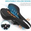 ZONSUSE Bike Seat,Gel Bicycle Saddle Comfortable Soft Breathable Cycling Bicycle