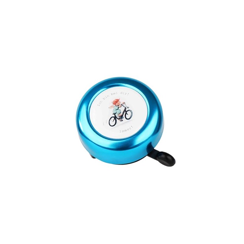 NKlaus 16206 Bicycle Bell for Boys 5.5 cm Blue with