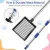 JAMIEWIN Extendable Cat Litter Scoop, Long Handle Litter Sifting Shovel,