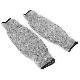 1 Pair Cut-Resistant Sleeve Gardening HPPE Level 5 Protection Work Safety Arm Protector