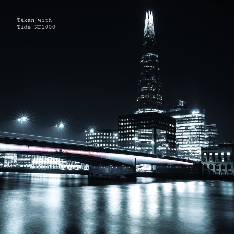 Tide Optics 62mm ND1000 (10 Stop) Lens Filter, Fixed Neutral