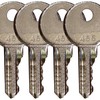 FridayParts 4 Ignition Keys 455 key 104466 for Skyjack Genie