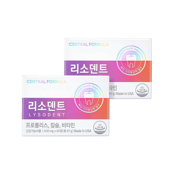 Central Formula [On Sale] Resodent Premium 60 tablets (2 months)