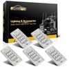 Partsam 5pcs Amber Cab Marker Lights LED Top Roof Running