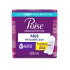 6 Drop Ultimate 33ct Poise Incontinence Pads & PostpartumInco<wbr/>ntinence Pads