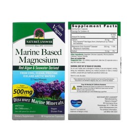 네이쳐스앤서 마린 수산화 마그네슘 Magnesium Hydroxide 250mg 90캡슐 Nature's Answer Marine Magnesium Hydroxide 250mg 90 Capsules