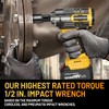 1000Nm(738ft-lbs) Cordless Impact Wrench 1/2 inch, High Torque Brushless Impact
