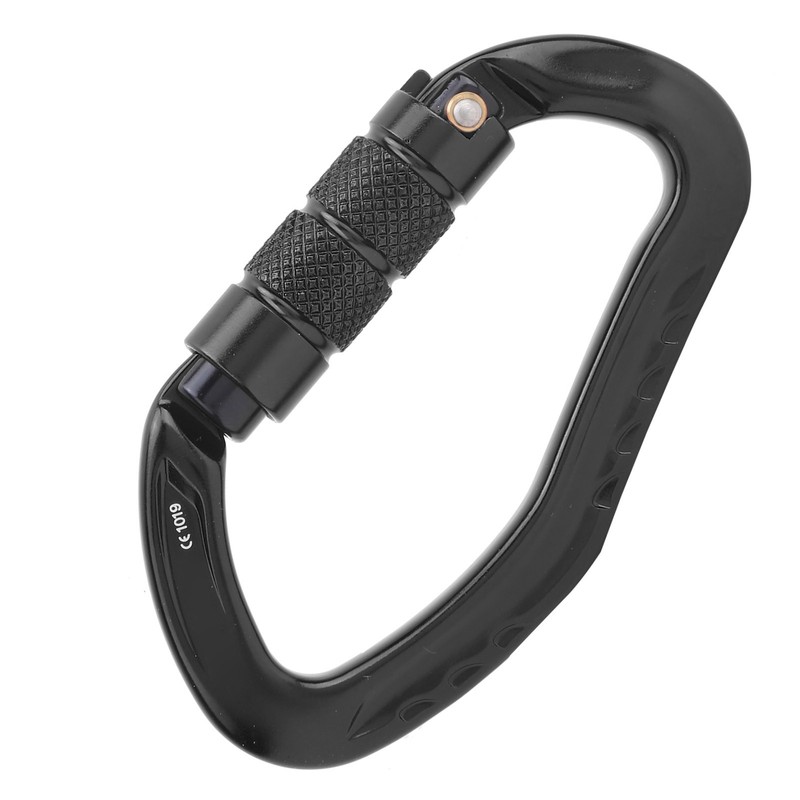 Outdoor Rock Climbing Carabiner Aluminum Alloy Auto Locking Safety Buckle