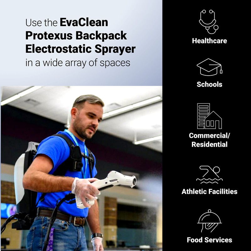 Single Nozzle - 60-micron for EvaClean Protexus Electrostatic Sprayer -