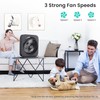 AMACOOL Table Fan, 12 inch Box Fan with 3 Adjustable