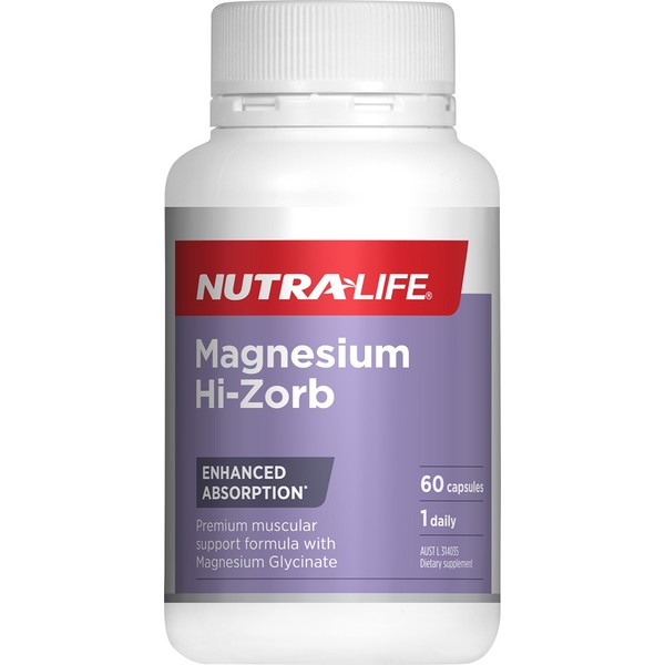 Nutra-Life Nutralife Magnesium Hi-Zorb Capsules 60