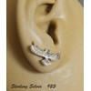 STERLING SILVER 925 AMTHGPS-043 Single Ear Sterling Silver 925 Earrings