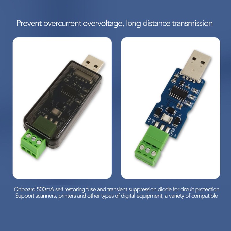 USB to RS485 Converter Industrial Adapter Half Duplex CH343G Chip