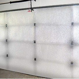 Supershield Reflective White Single Car Garage Door Insulation Foam Core Kit