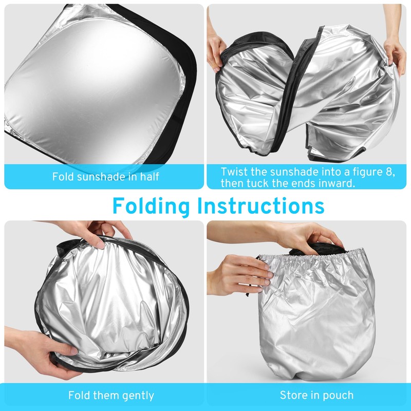 SZYUCHEN Car Windshield Sun Shade Sunshade Compatible with GMC Acadia