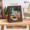 VCK 8x10 Frame Set of 5 - Brown, Solid Wood