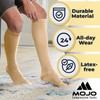 Mojo Compression Socks for Women and Men 20-30mmHg Wide Calf